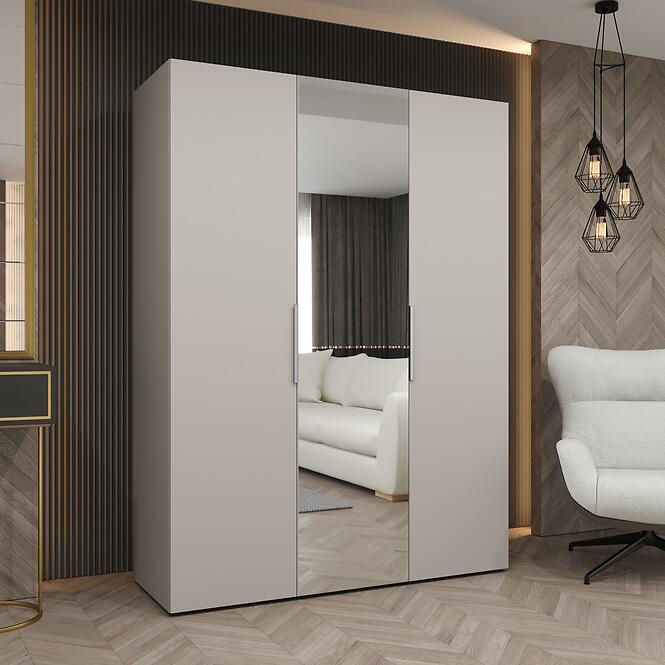 Skriňa Marbella II 150 kašmír/strieborný,9