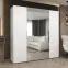 Skriňa Marbella II 200 biela/kašmír,5