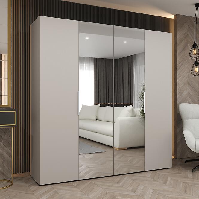 Skriňa Marbella II 200 kašmír/strieborný