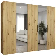 Skriňa Marbella II 250 artisan čierna