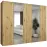 Skriňa Marbella II 250 artisan kašmír