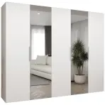 Skriňa Marbella II 250 biela/kašmír