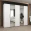 Skriňa Marbella II 250 biela/kašmír,5
