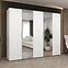 Skriňa Marbella II 250 biela/zlatá,5