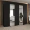 Skriňa Marbella II 250 čierna/kašmír,5