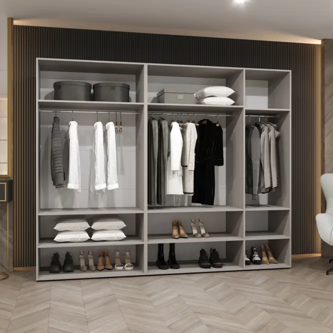 Skriňa Marbella II 250 kašmír/čierna,14