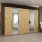 Skriňa Marbella II 300 artisan čierna,5