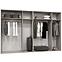 Skriňa Marbella II 300 biela/kašmír,4