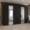 Skriňa Marbella II 300 čierna,5