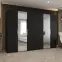 Skriňa Marbella II 300 čierna/kašmír,5