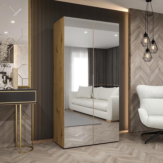 Skriňa Marbella III 100 artisan kašmír