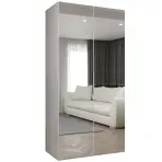 Skriňa Marbella III 100 biela/kašmír
