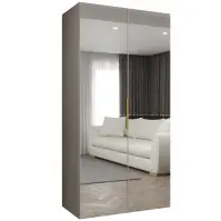 Skriňa Marbella III 100 kašmír/zlatá