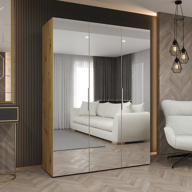 Skriňa Marbella III 150 artisan kašmír