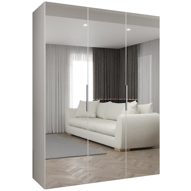Skriňa Marbella III 150 biela/kašmír