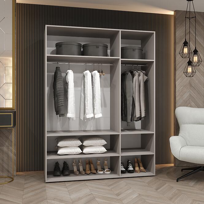 Skriňa Marbella III 150 kašmír/zlatá,13