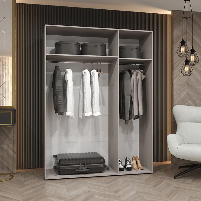 Skriňa Marbella III 150 kašmír/zlatá,15