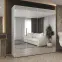Skriňa Marbella III 200 biela/čierna,5