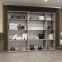 Skriňa Marbella III 250 kašmír/čierna,13