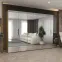 Skriňa Marbella III 300 artisan čierna,5