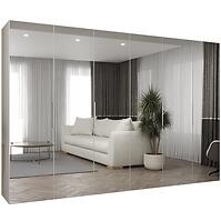 Skriňa Marbella III 300 biela/kašmír