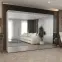 Skriňa Marbella III 300 biela/zlatá,5