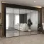 Skriňa Marbella III 300 čierna,5