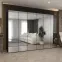 Skriňa Marbella III 300 čierna/kašmír,5