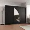 Skriňa Milo 250 čierna,3