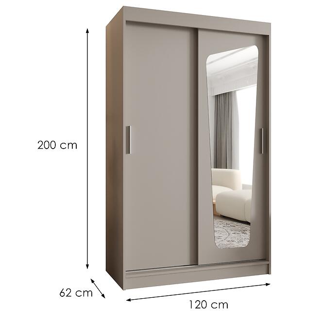 Skriňa Moka 120 kašmír,2