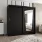 Skriňa Moka 200 čierna,3