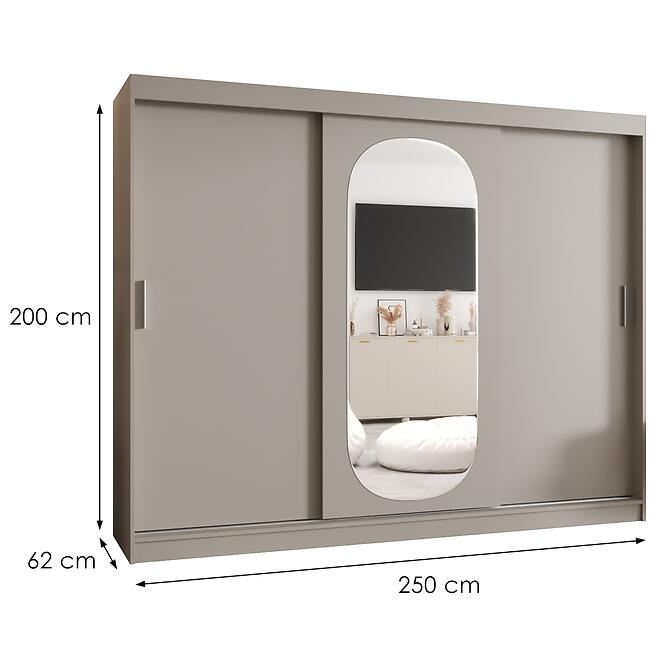 Skriňa Royal 250 kašmír