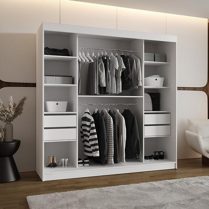 Skriňa Spoti 200 biela