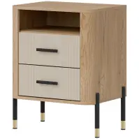 Nočný Stolík Dante Dt22 Dub Cremona / Kašmír