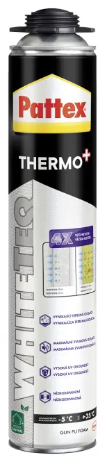 PATTEX WHITETEQ - pištoľová pena, 750ml
