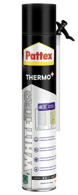PATTEX WHITETEQ - trubičková pena, 750ml