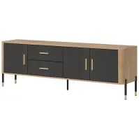 Komoda Dante Rtv Dt02 Dub Cremona/Antracit