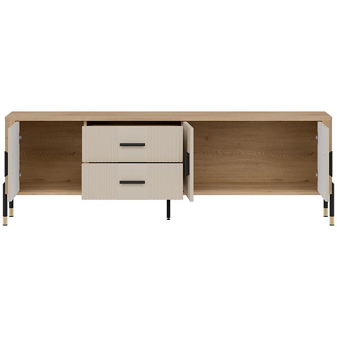 Komoda Dante Rtv Dt02 Dub Cremona/Kašmír