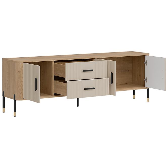 Komoda Dante Rtv Dt02 Dub Cremona/Kašmír