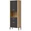 Regál Dante L/P Dt15 Dub Cremona/Antracit