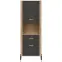 Regál Dante L/P Dt15 Dub Cremona/Antracit,3