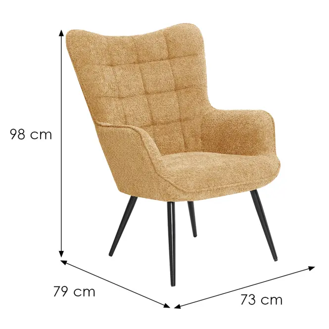 Kreslo Hannah 12523 Vinci 68