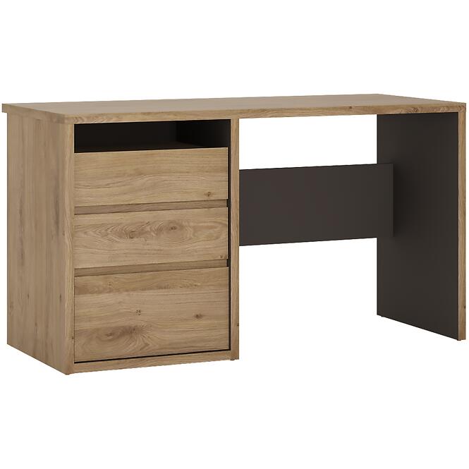 Písací stôl 3s Shetland Typ 80 Dub Shetland/Sivá