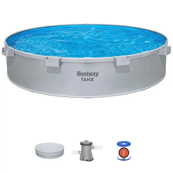 Okrúhly bazén s oceľovou stenou TANX 3,05 x 0,61 m BESTWAY 561RW