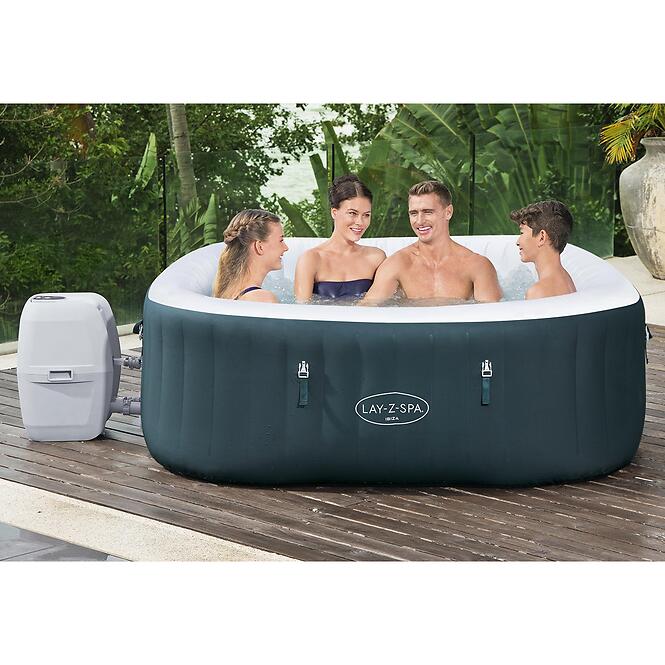 Nafukovacia vírivka Spa IBIZA 1,8 x 1,8 x 0,66 m  AirJet™ BESTWAY 6002U,6