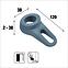 Dverový Klin TPE 120×38 mm Šedá,2