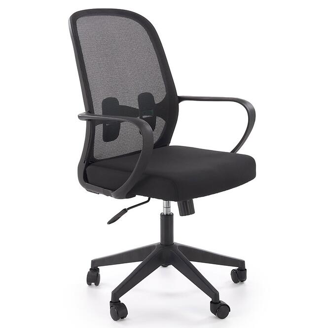 Otočná stolička Orcano čierna