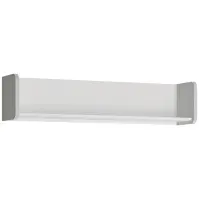 Polička Flxp01 Biela Alpin/Cool Grey