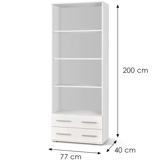 Regál Lima REG3 biela