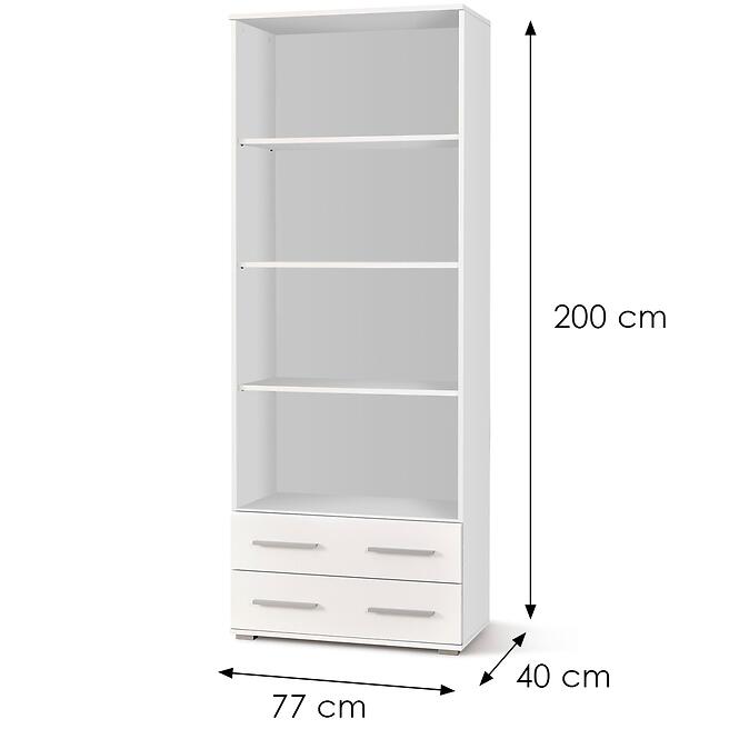 Regál Lima REG3 biela